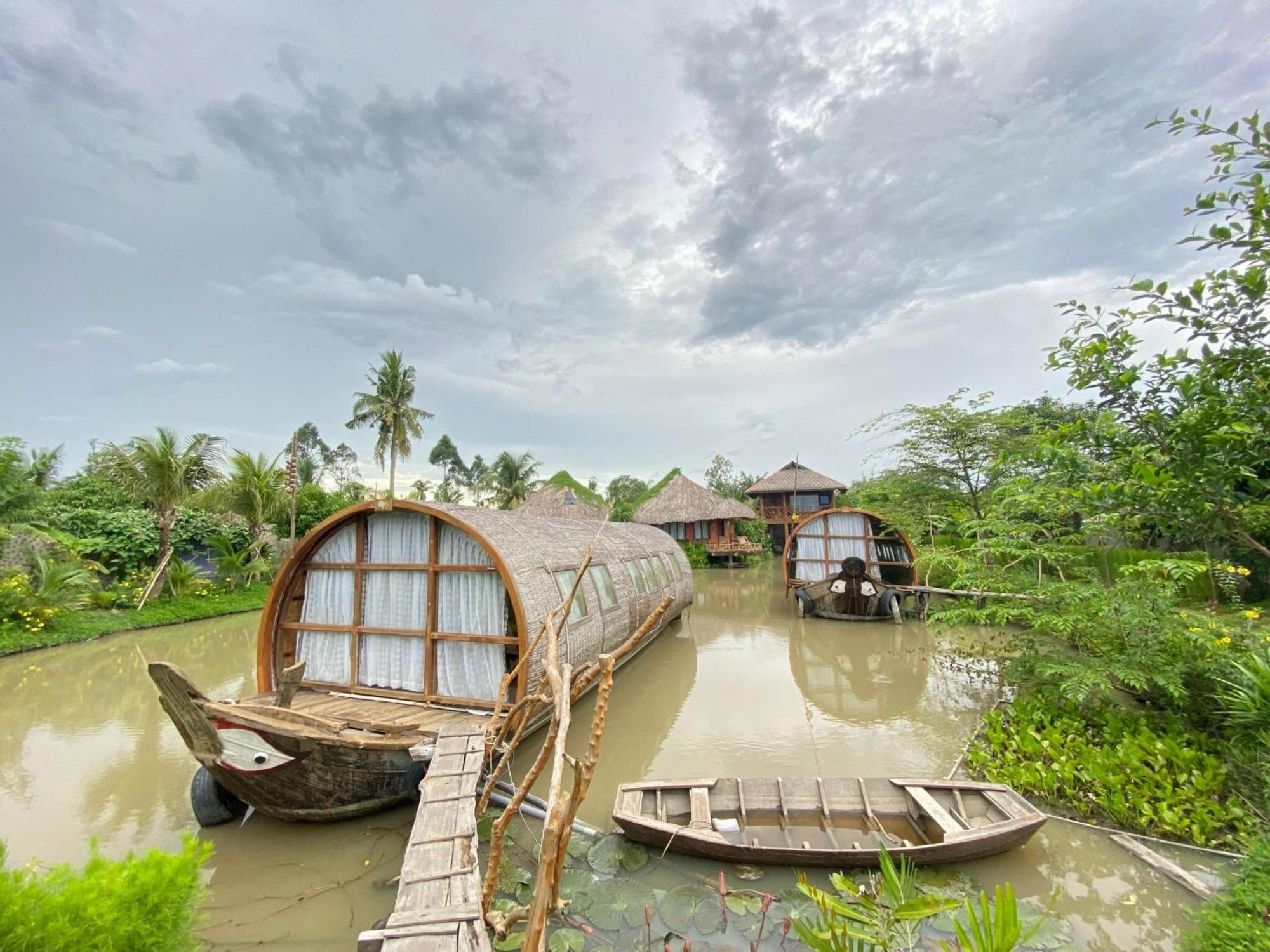 Mekong Silt Ecolodge Кантхо Екстер'єр фото